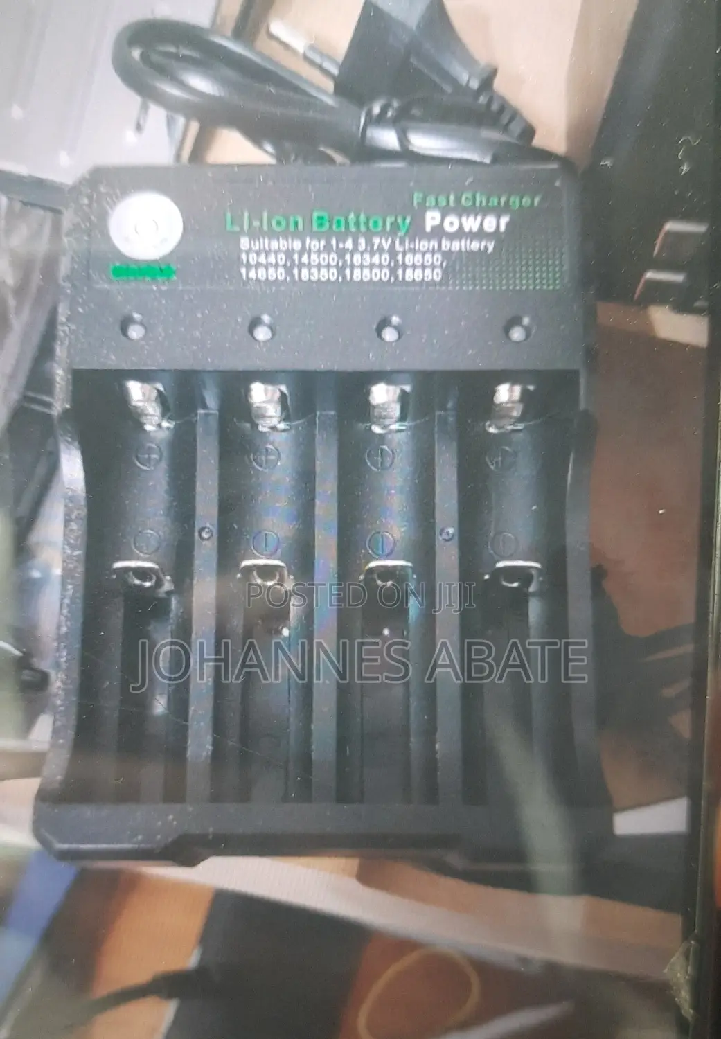 4 Slot Battery Charger