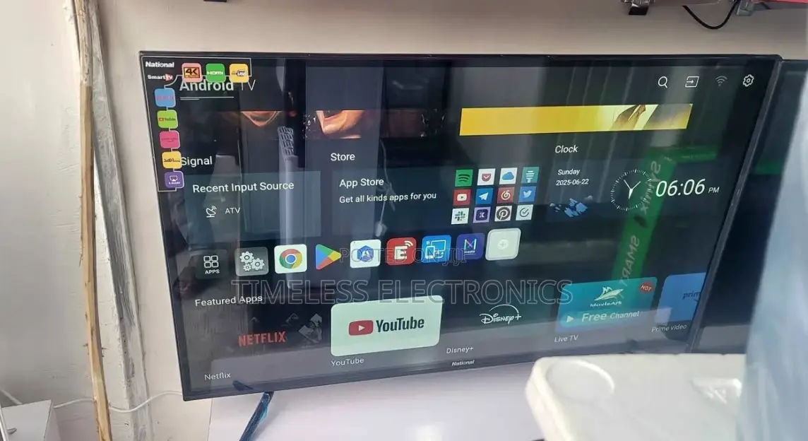 National 55” Tv – Stunning Home Entertainment