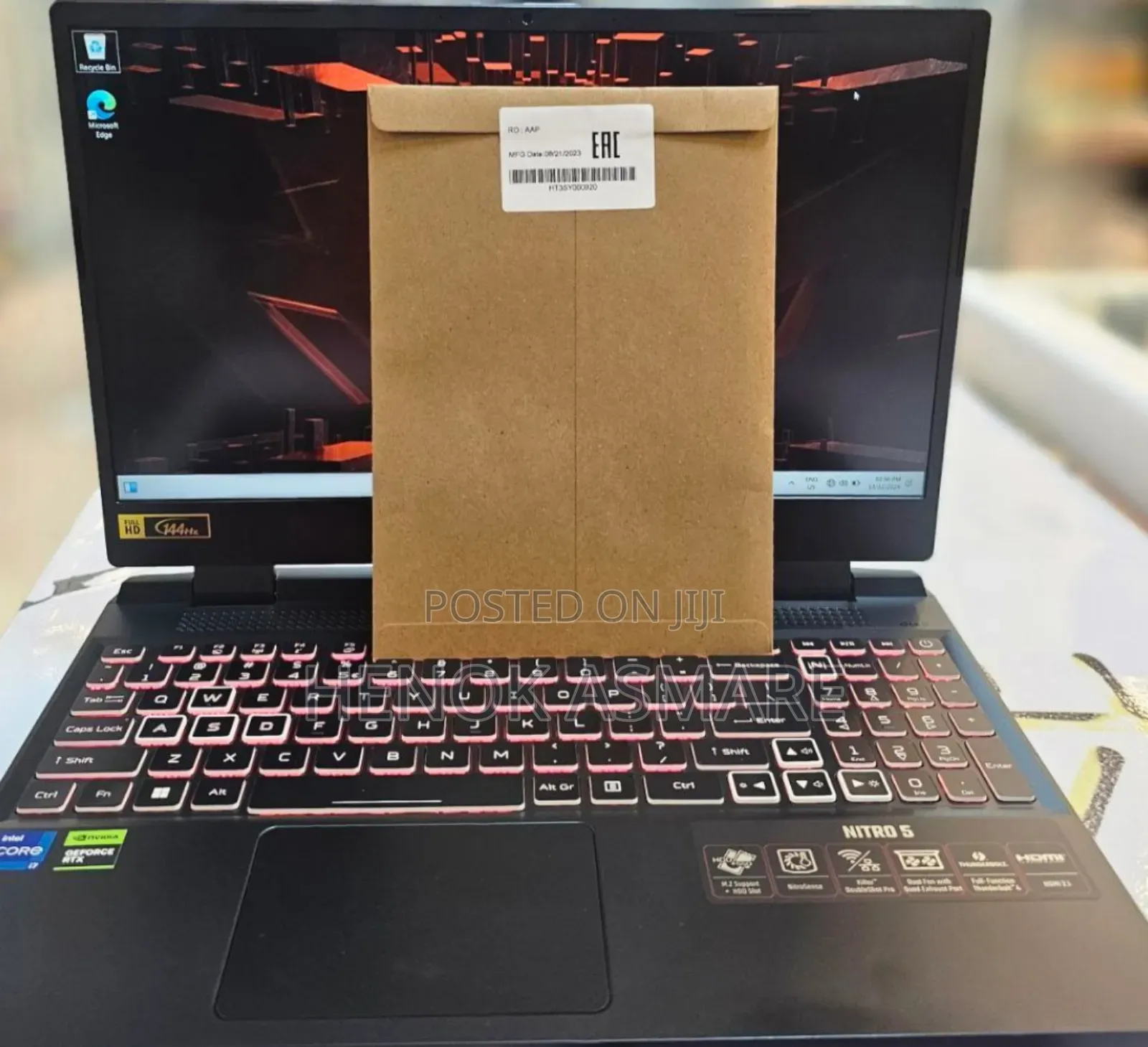 New Laptop Acer Nitro 5 16GB AMD Ryzen 7 SSD 512GB