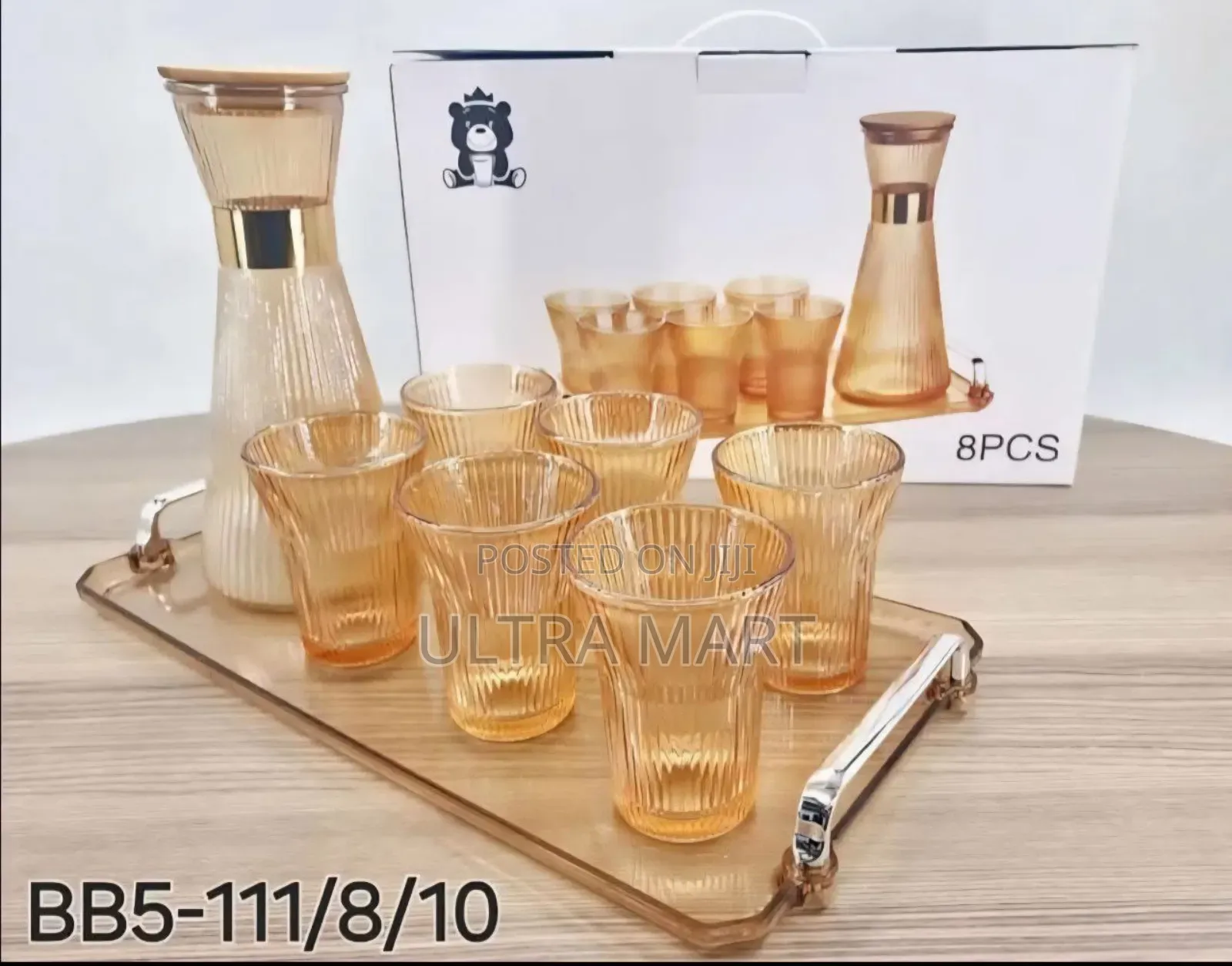 8 PCS Glassware Set