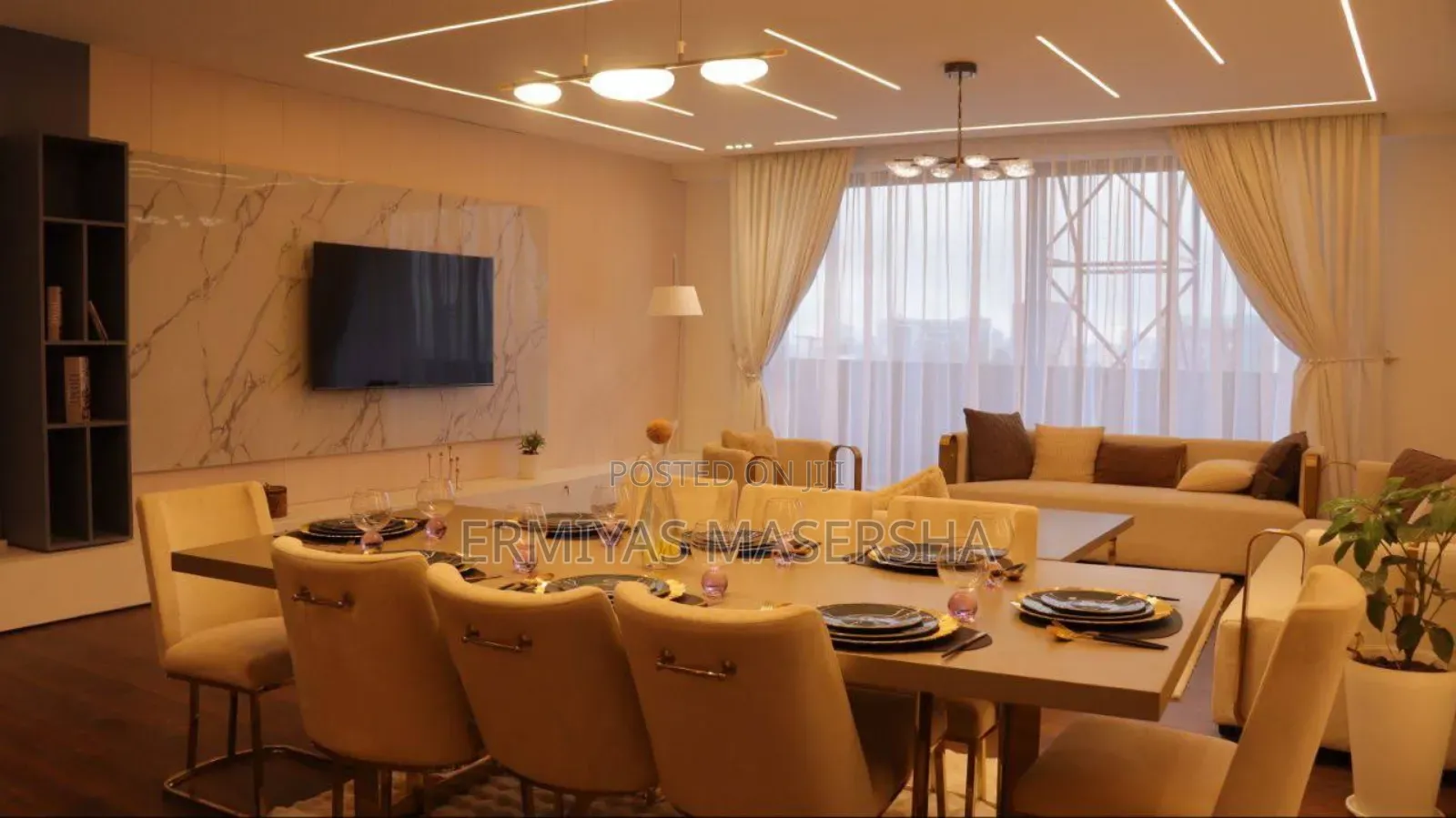 Furnished 3bdrm Apartment in Dema Hope, Bole for sale