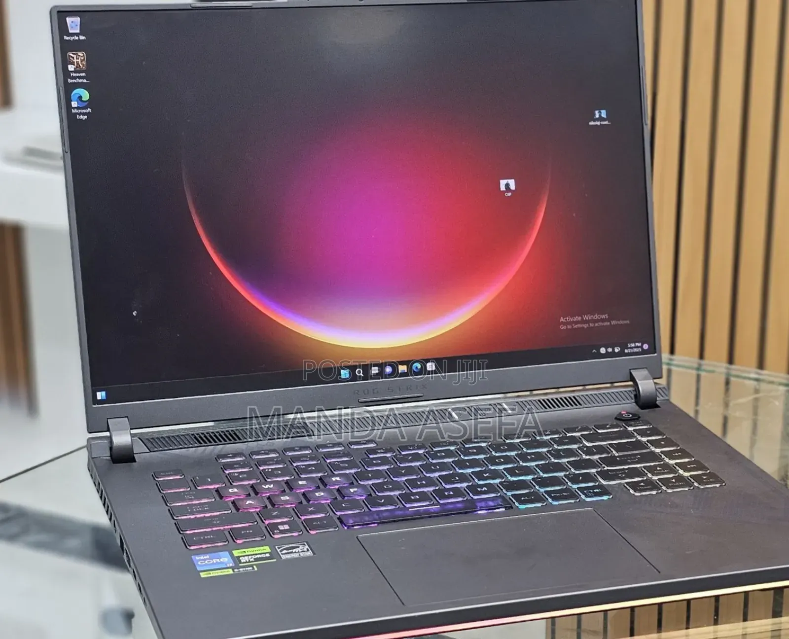 New Laptop Asus ROG Strix G16 G614 16GB Intel Core I7 SSD 512GB