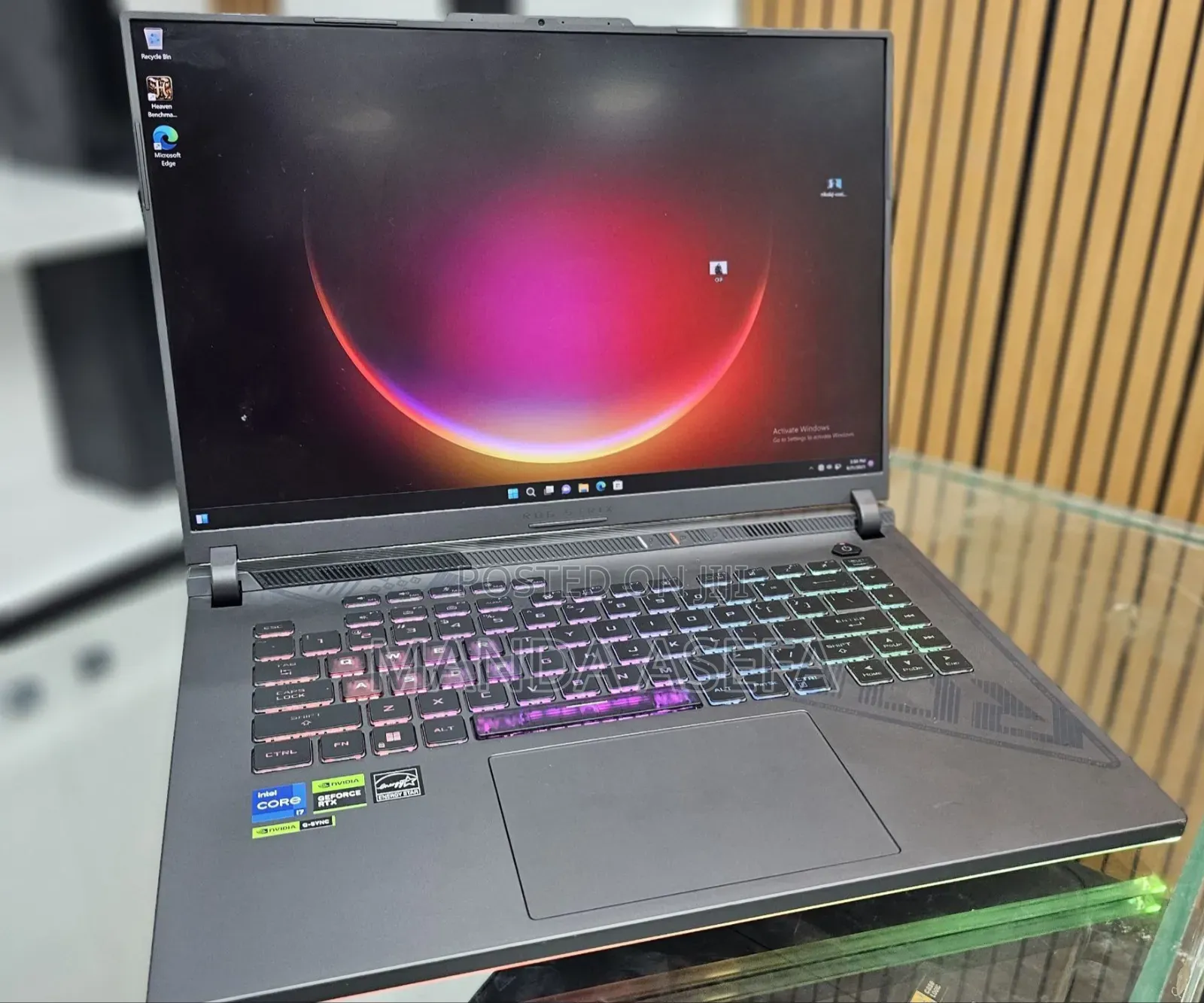 New Laptop Asus ROG Strix G16 G614 16GB Intel Core I7 SSD 512GB