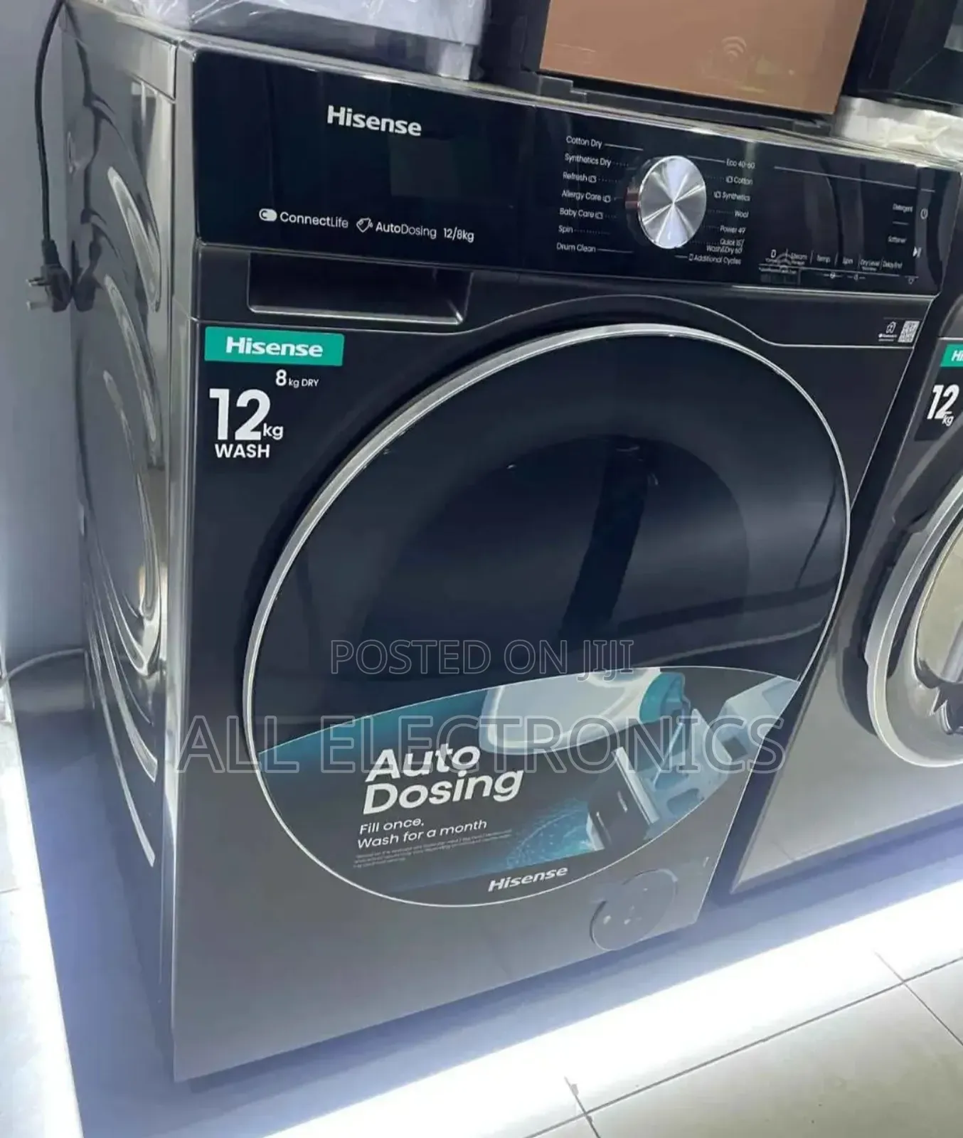 Hisense 12kg Automatic Washing Machin