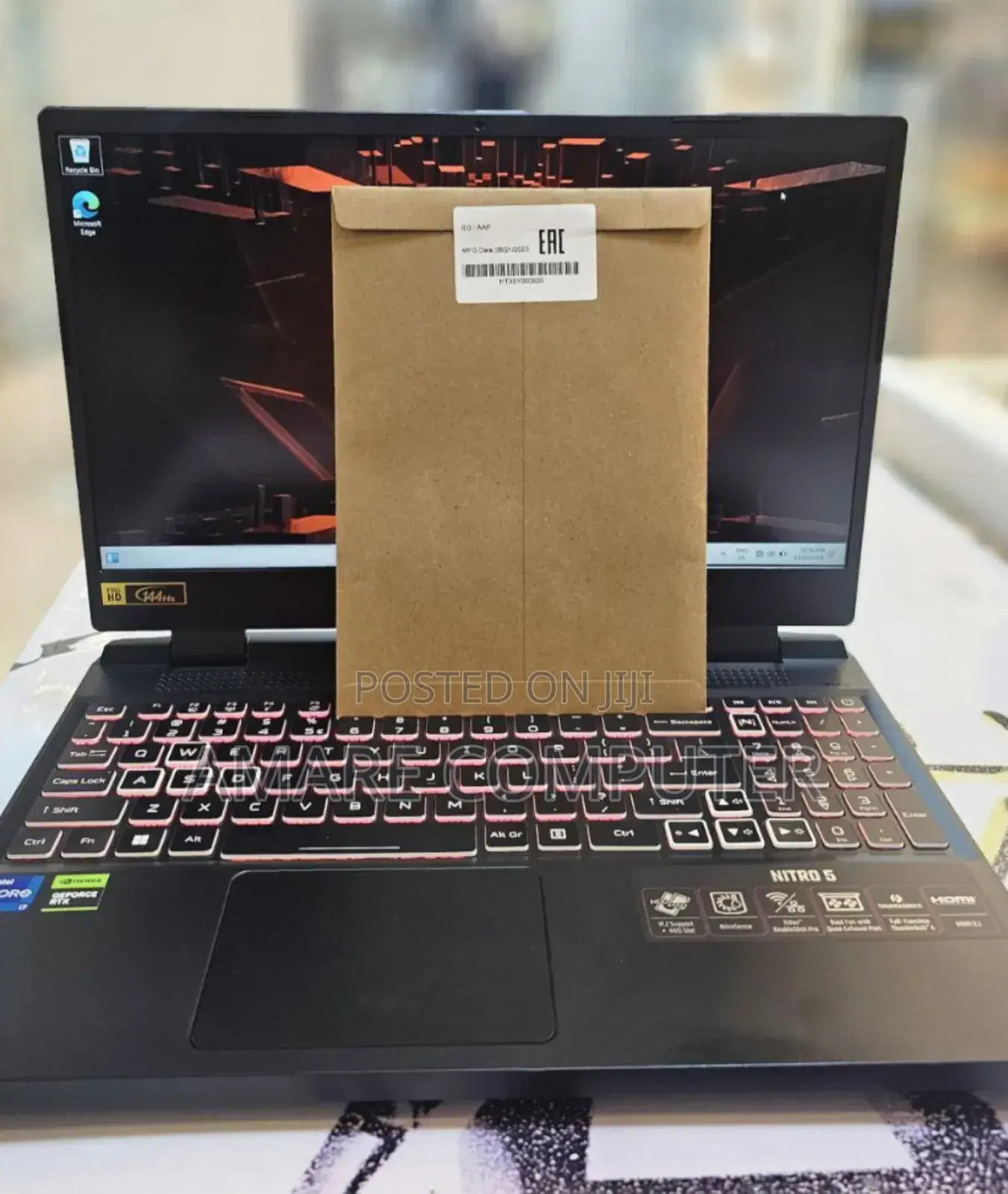 New Laptop Acer Nitro 5 16GB AMD Ryzen 7 SSD 512GB