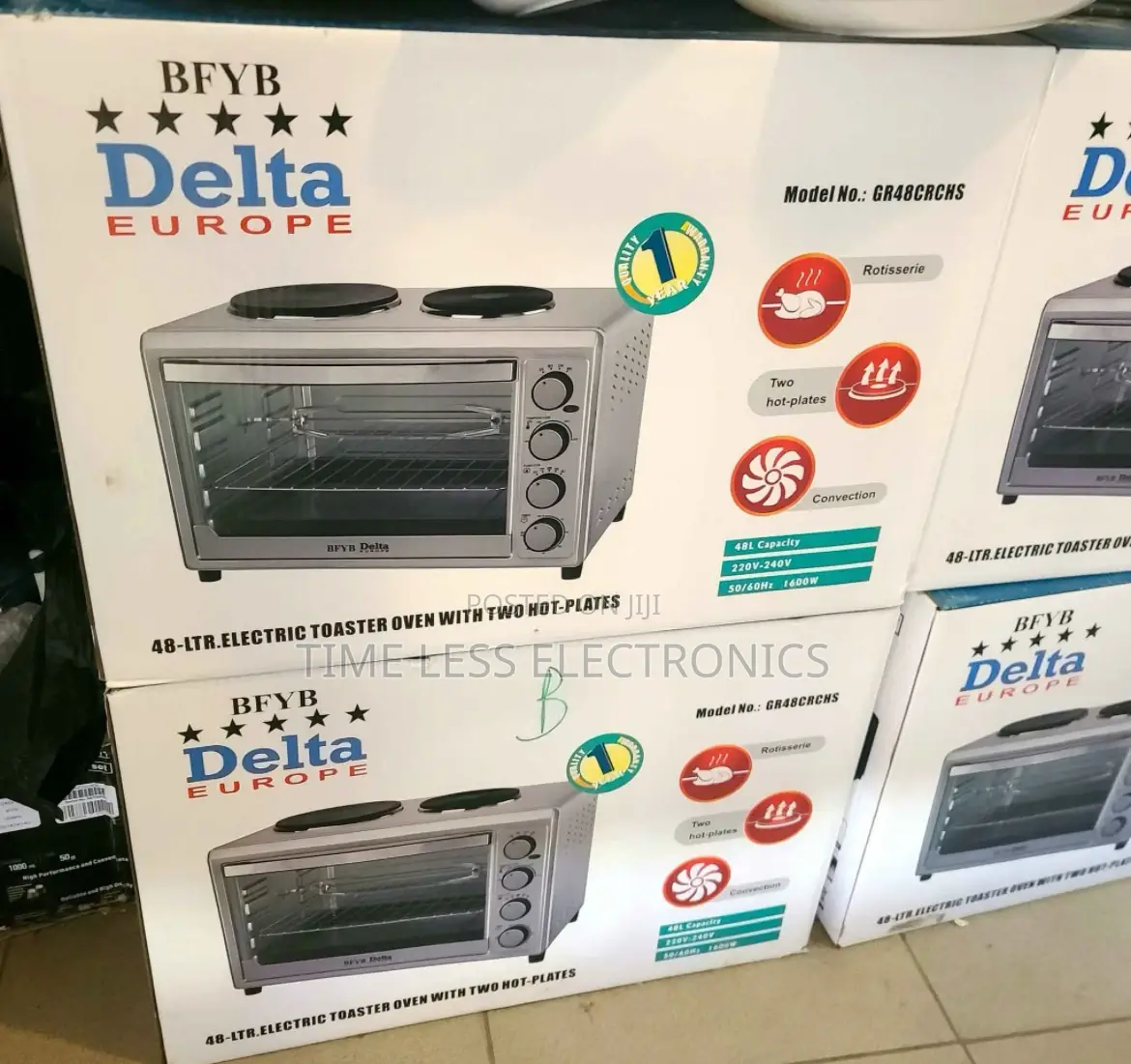 Delta 48l Mini Oven – Compact Efficient Cooking