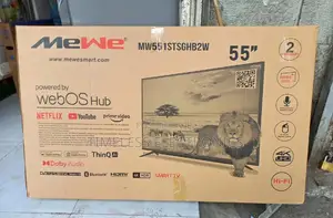 Mewe 55” Tv – Smart Stunning Entertainment