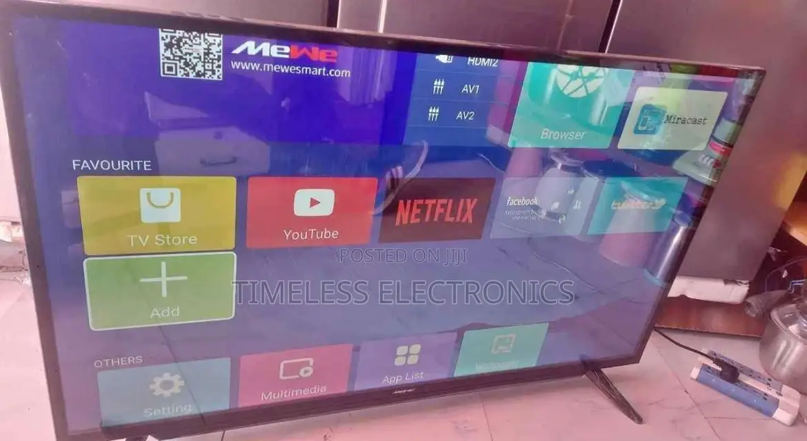 Mewe 55” Tv – Smart Stunning Entertainment