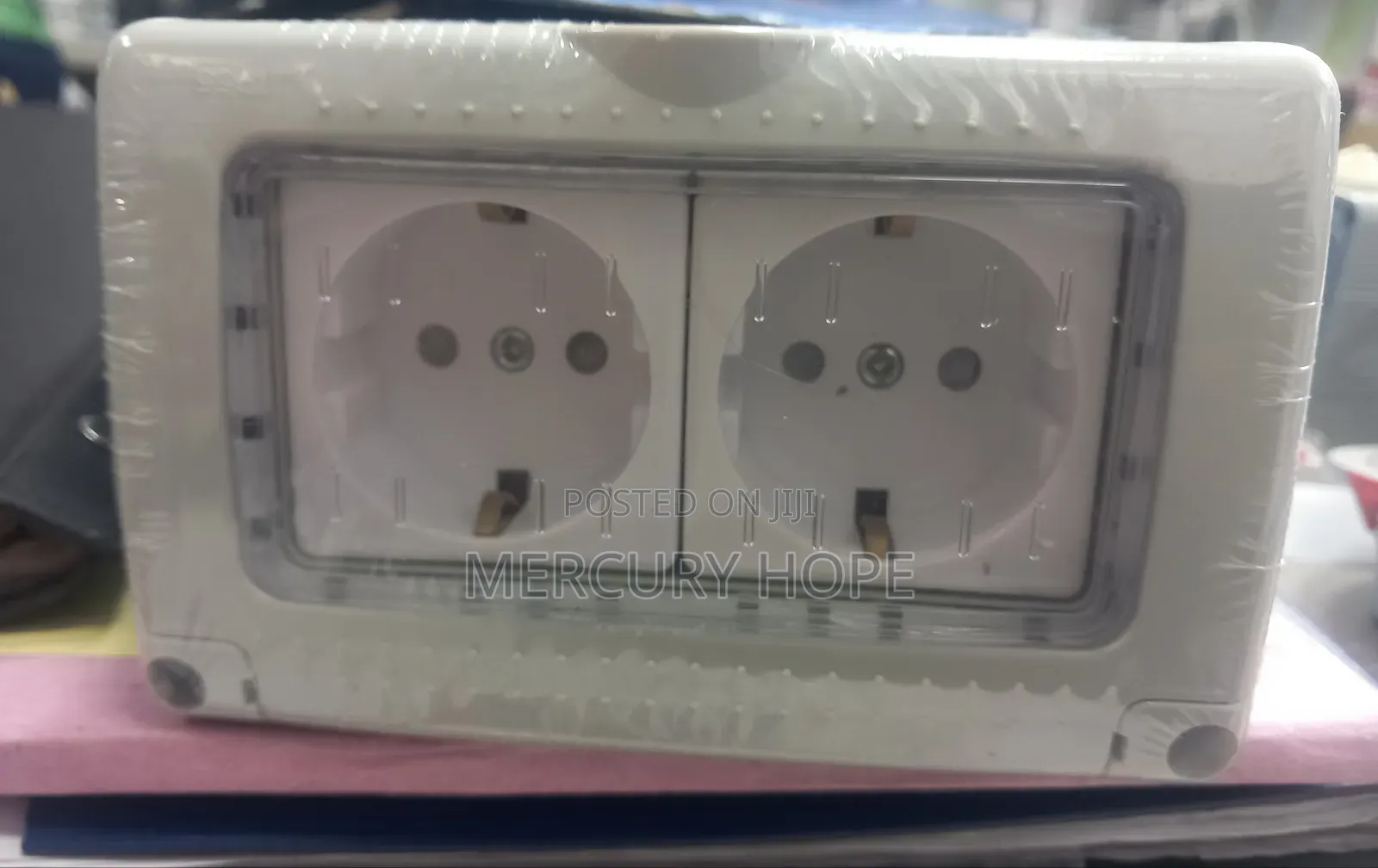Waterproof Double Socket