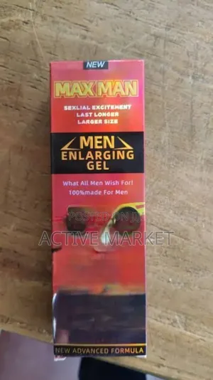 Photo - ዘላቂ መፍትሄ ለስንፈተ-ወሲብ Maxman Enlarging Gel