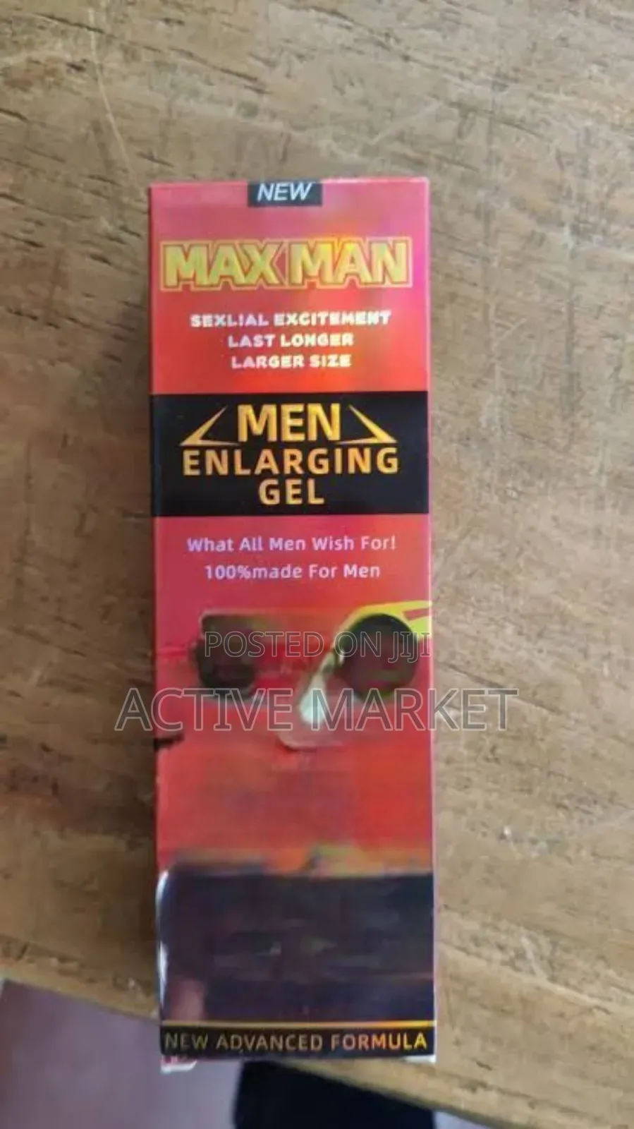 ዘላቂ መፍትሄ ለስንፈተ-ወሲብ Maxman Enlarging Gel