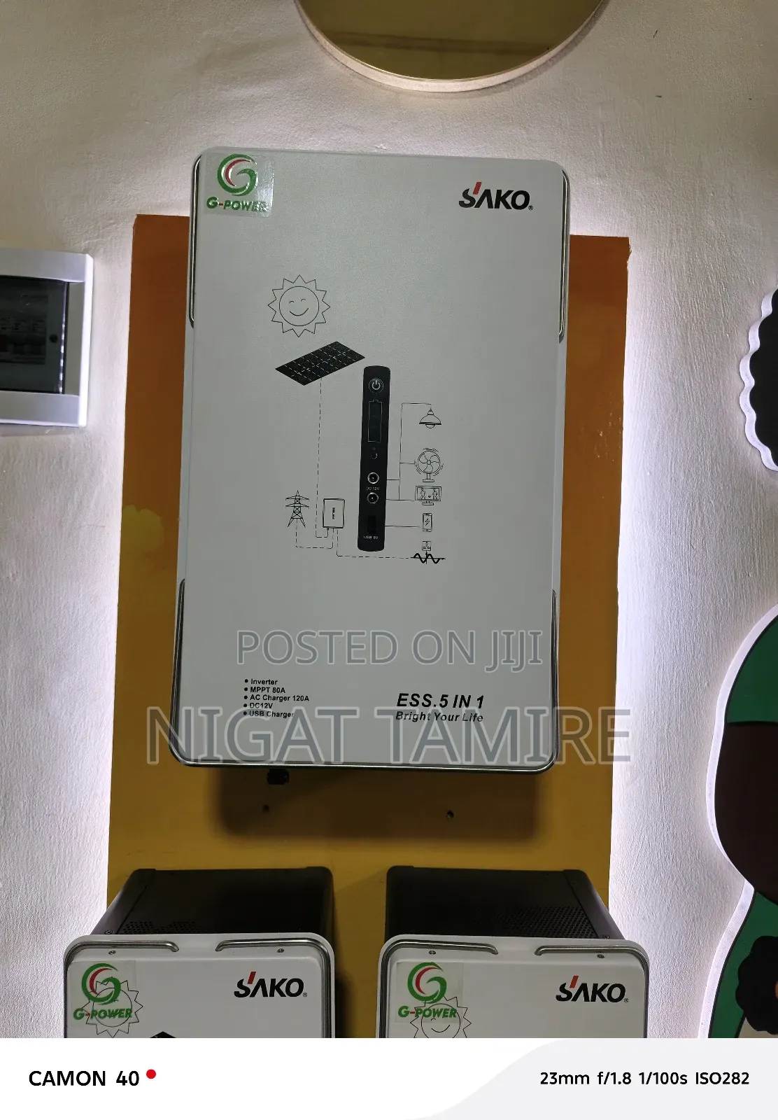 1kw All in One Lithium Ion Battery and Inverter