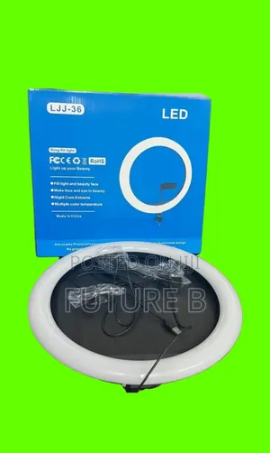 Photo - 14" Led Ring Light: Versatile Light For Any Occasion.