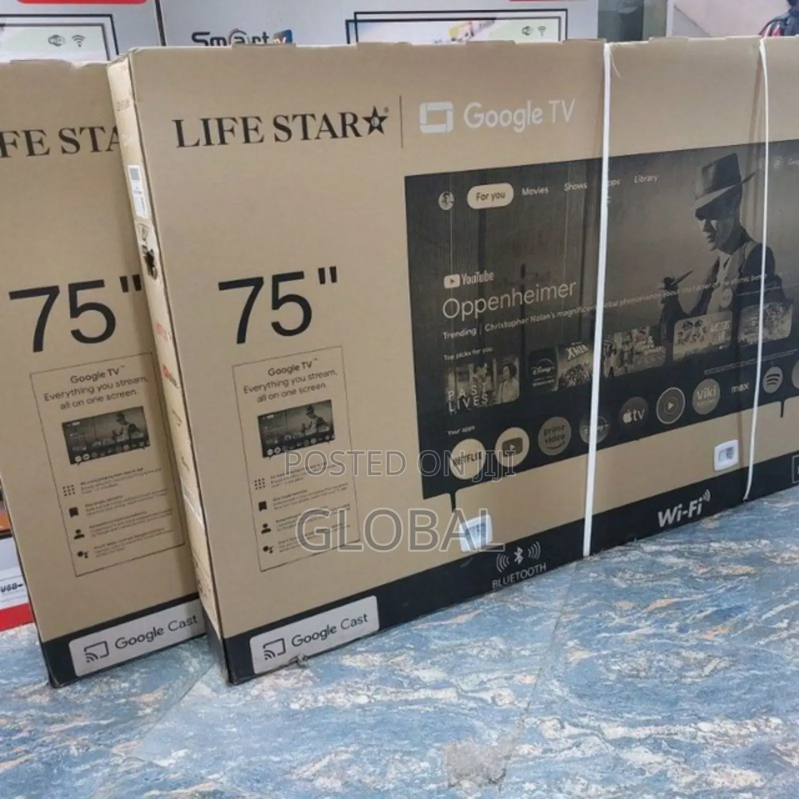 Life Star Freemless Tv 75inch
