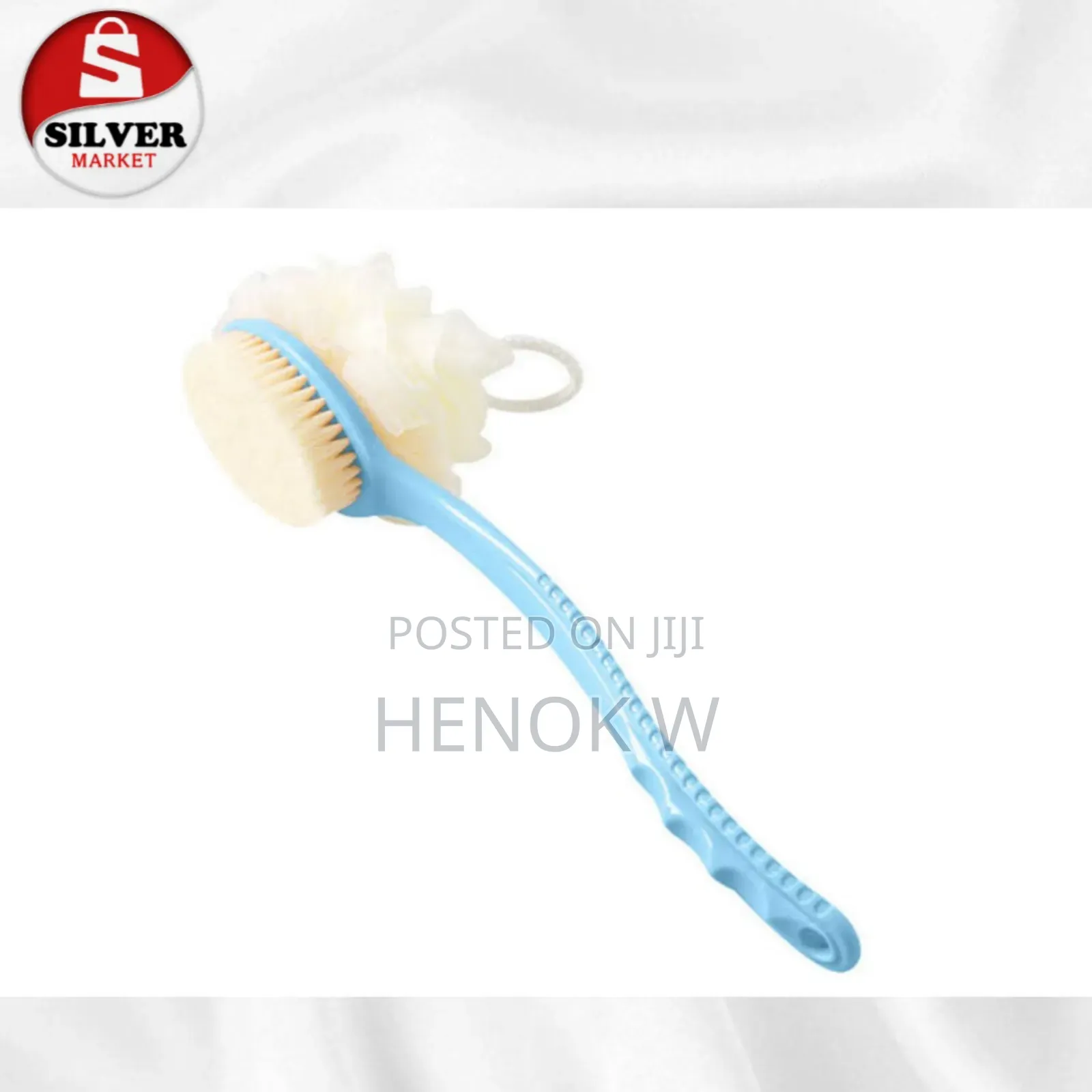 2in1 Long Handled Bath Brush