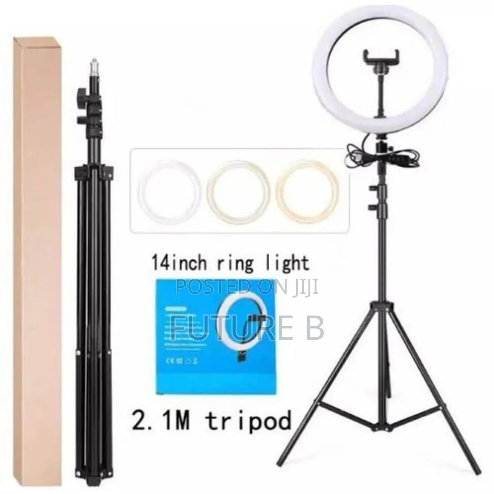 14" Led Ring Light: Brighten Your Beauty.