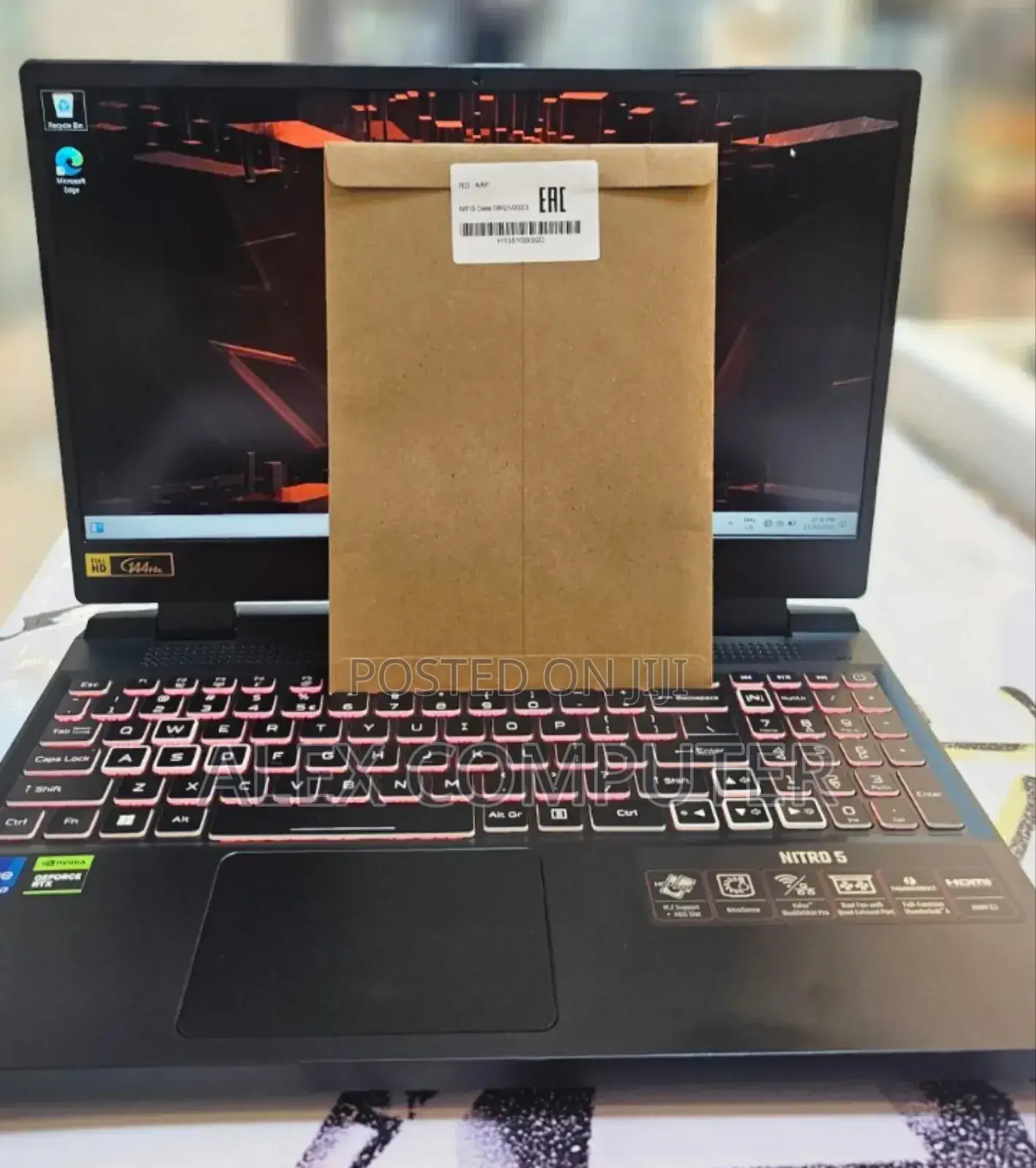 New Laptop Acer Nitro 5 16GB AMD Ryzen 7 SSD 512GB