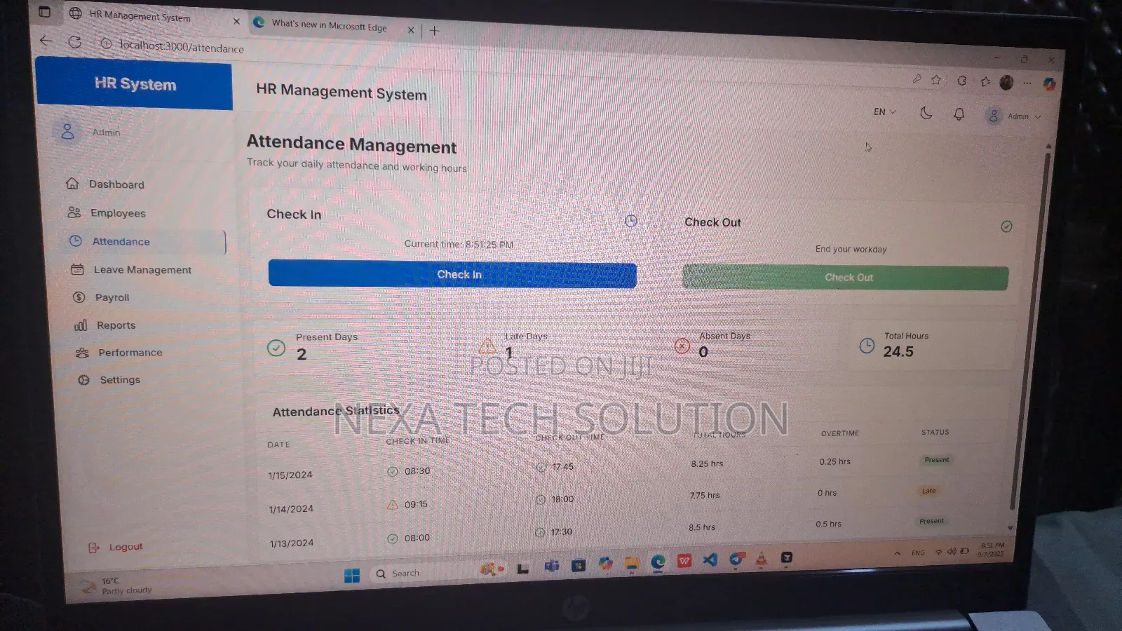 Hr.System Development