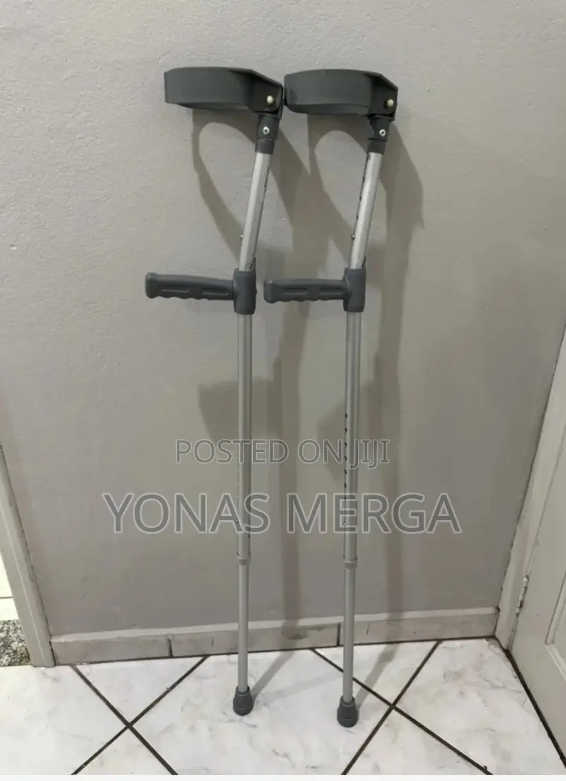 Cruthes鬱ةelbow Crunch鄰፴pack of 2 Adjustable Aluminium Crutches | Blue