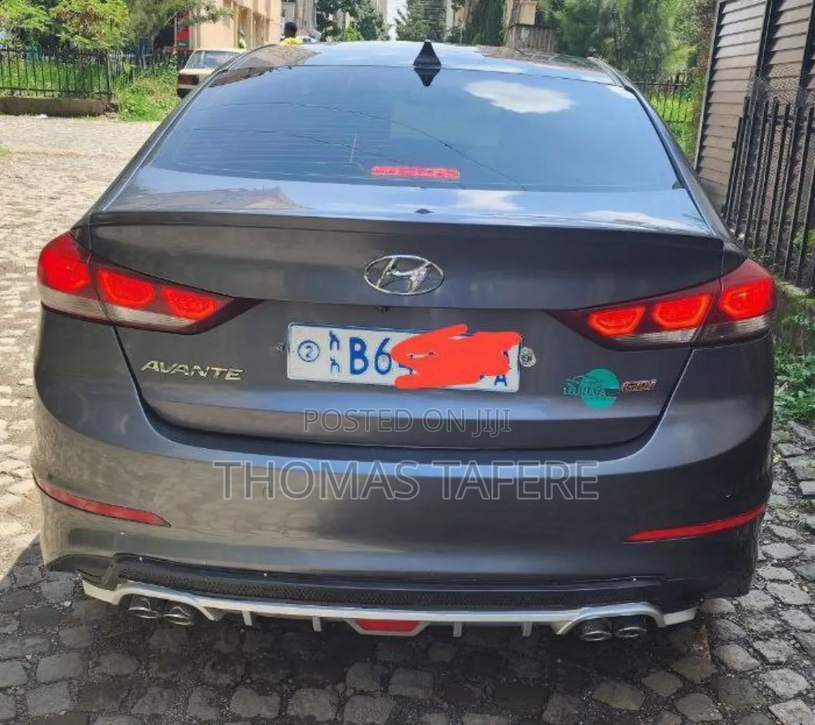 Hyundai Avante 2016 Gray