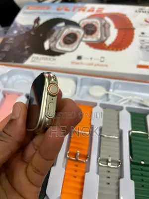 Mk68 Ultra Smart Watch With 8 Strap And Airpod