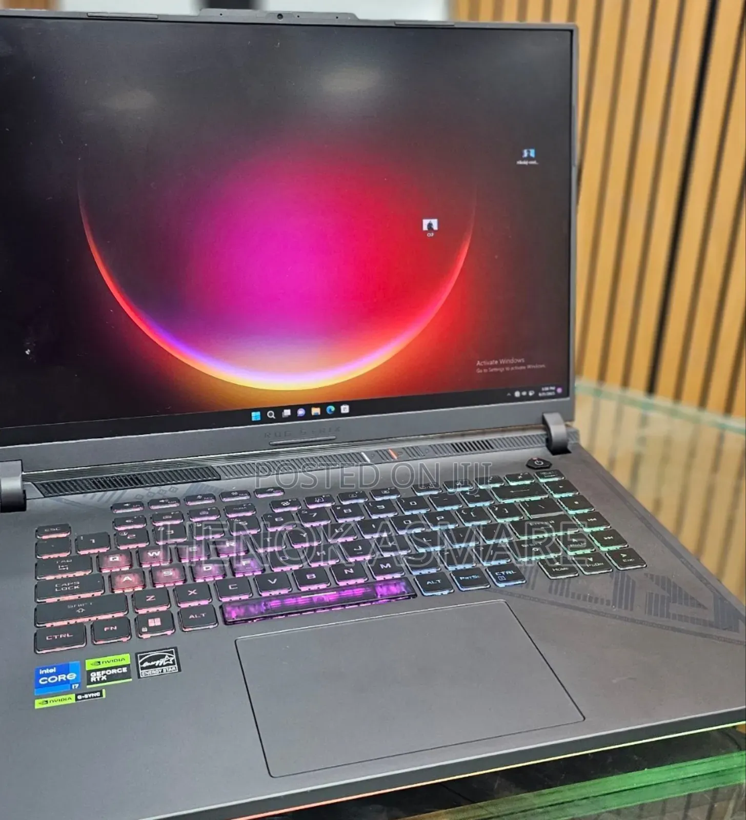 New Laptop Asus ROG Strix G15 16GB Intel Core I7 SSD 512GB