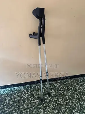 Photo - Crutches€፪kranch匯工comfort Grip Crutch蝽፷rust-Resistant, Powder Coating