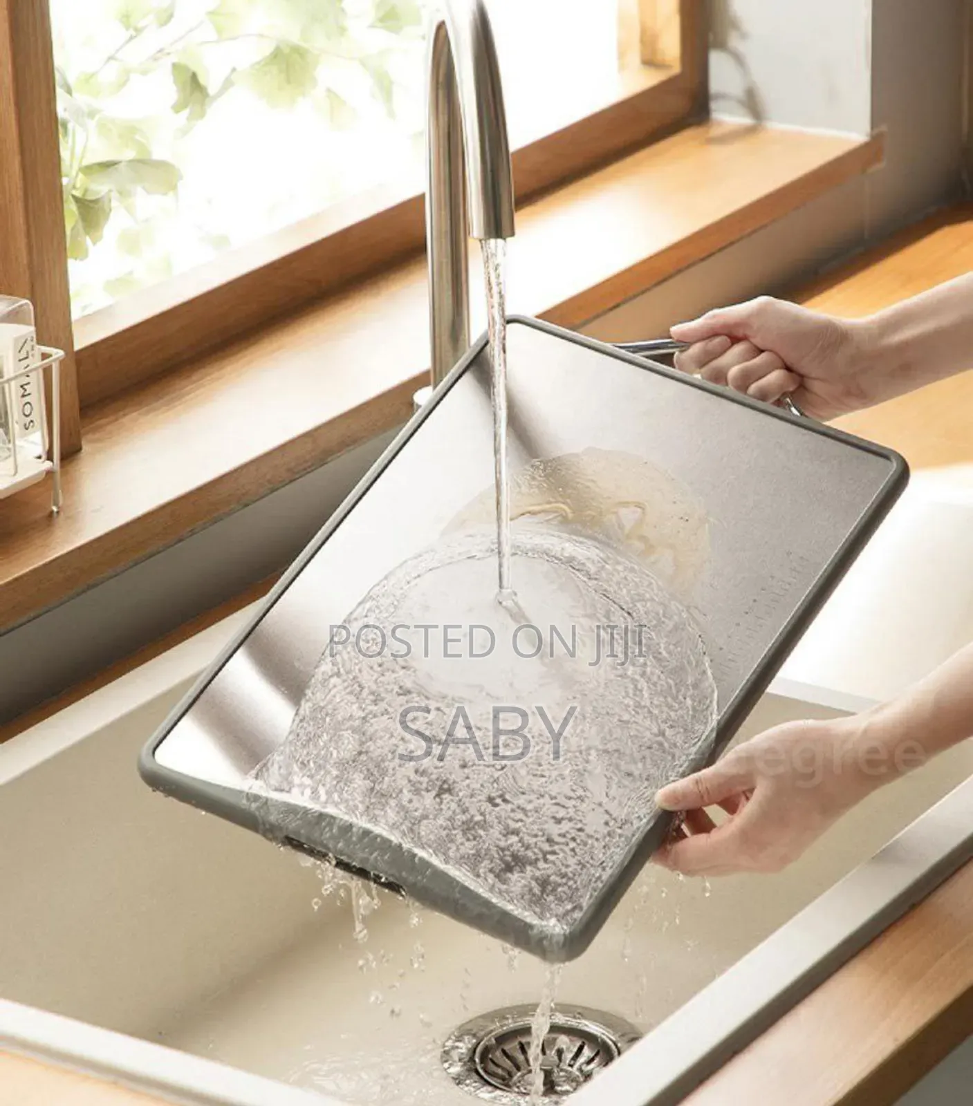 Steel Double Side Cutting Board,