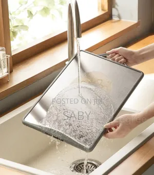 Steel Double Side Cutting Board,