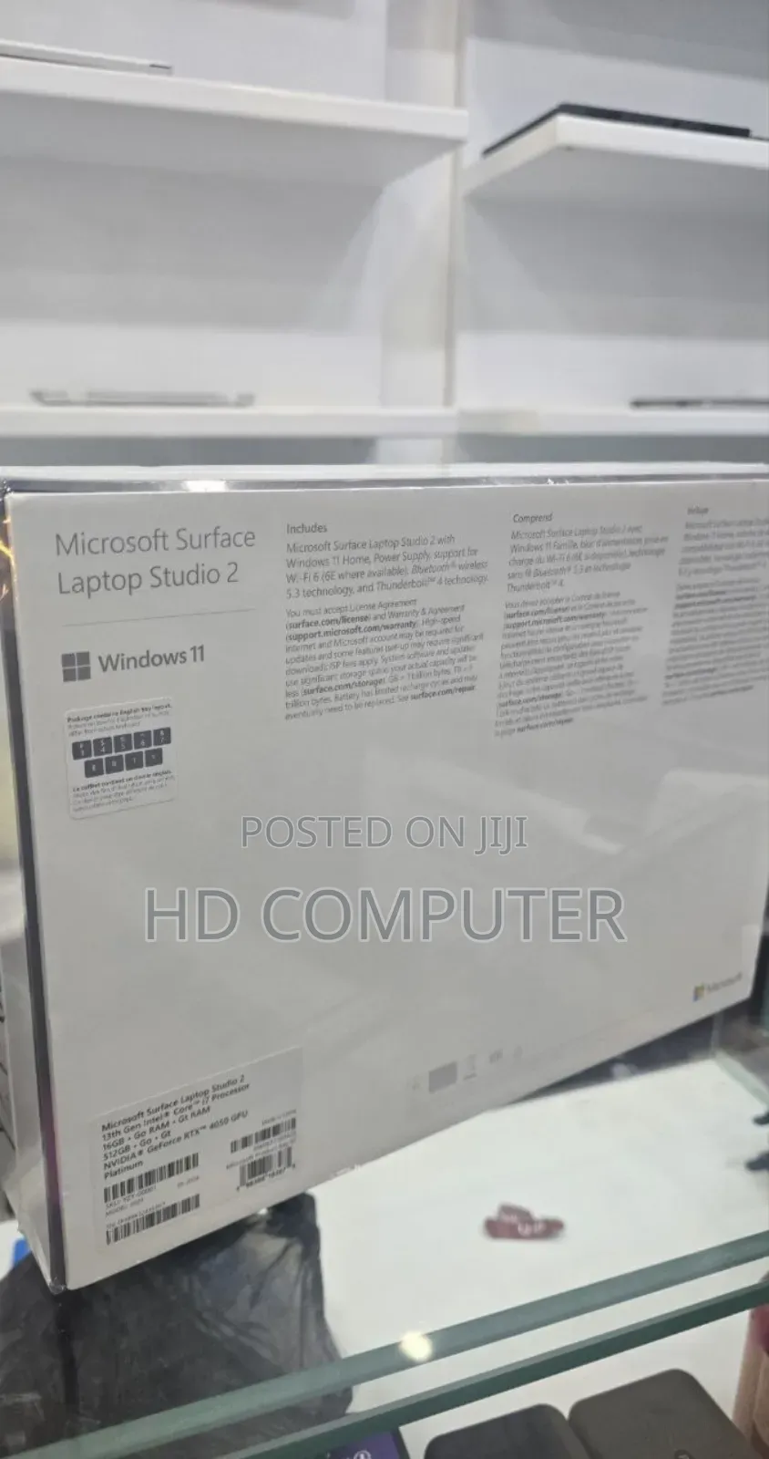 New Laptop Microsoft Surface 16GB Intel Core i7 SSD 512GB