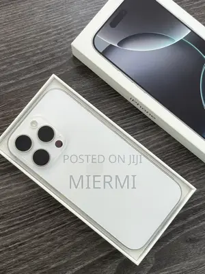 Photo - New Apple iPhone 16 Pro 512 GB White