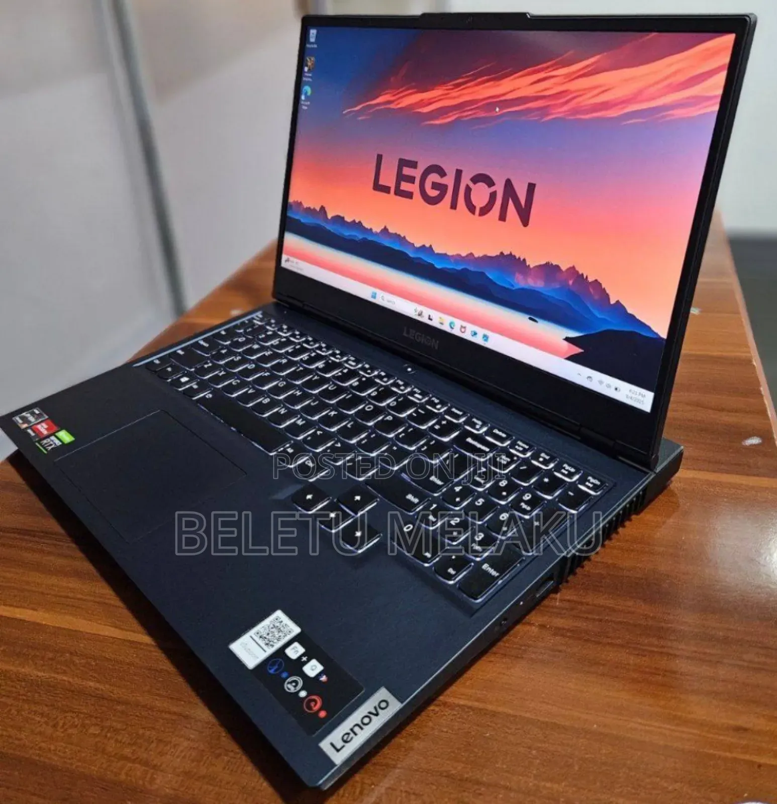 New Laptop Lenovo Legion 5 16GB AMD Ryzen 5 SSD 512GB