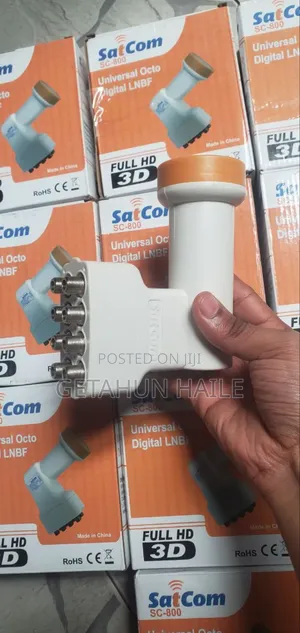 Photo - Satcom 8 Port LNB (Satcom Sc-800 Universal Octo Digital Lnbf)