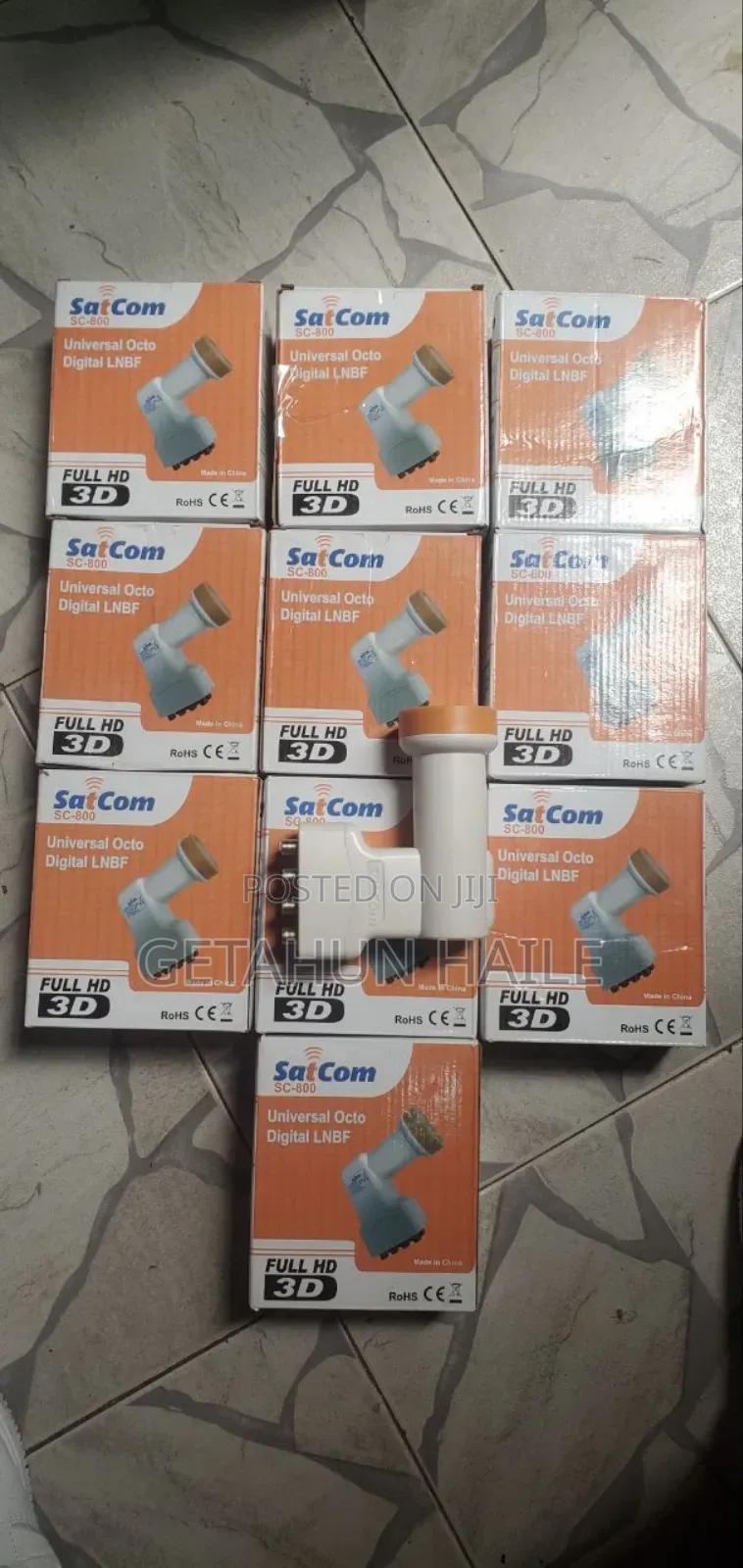 Satcom 8 Port LNB (Satcom Sc-800 Universal Octo Digital Lnbf)