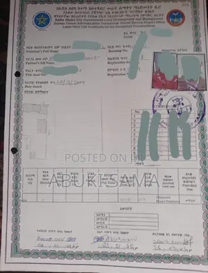 Photo - 469 ካሬ በጣም ምቹ ቦታ ላፍቶ ሃናማርያም ኣካባቢ ካርታ ያለው