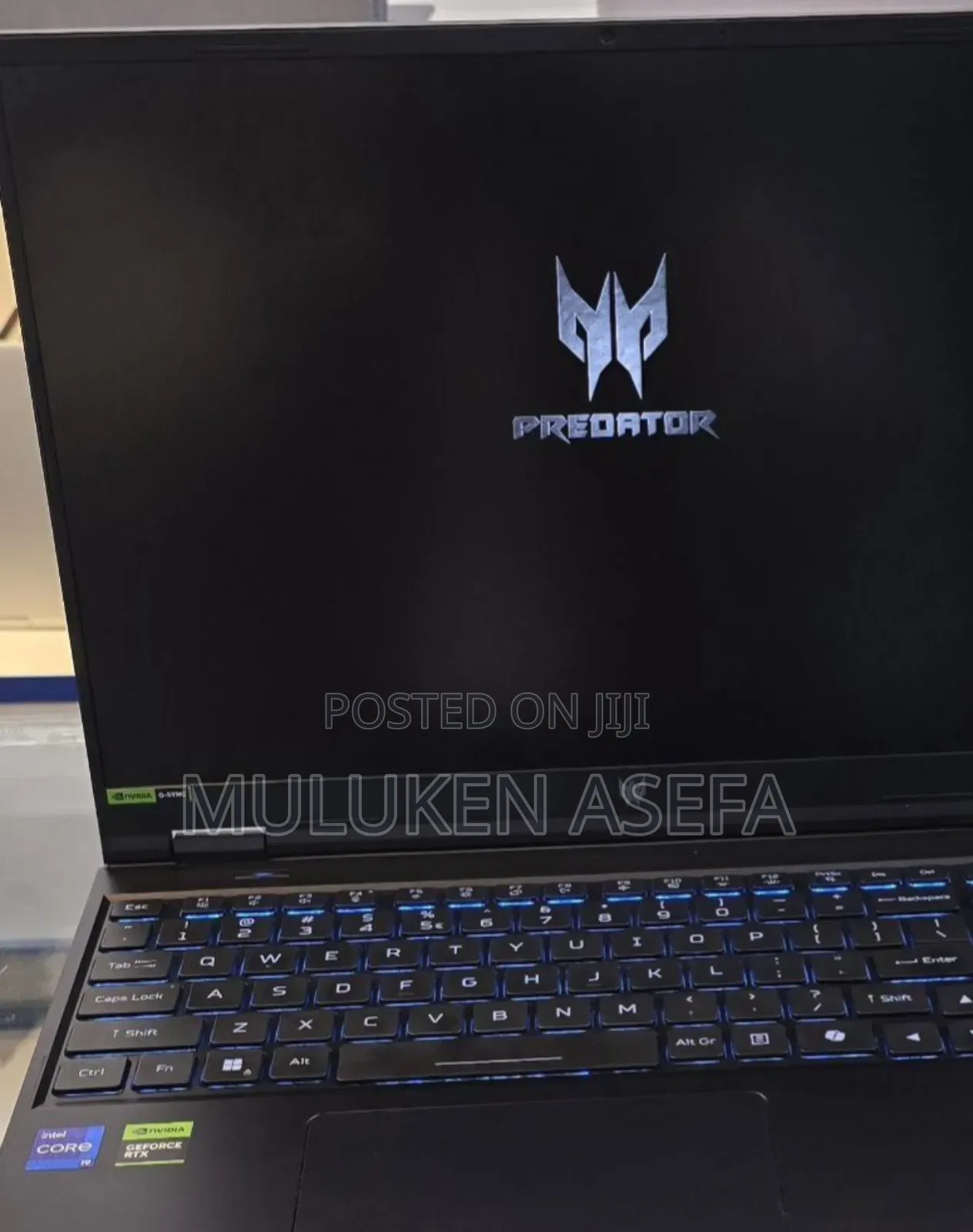 New Laptop Acer Predator 15 16GB Intel Core I9 SSD 1T