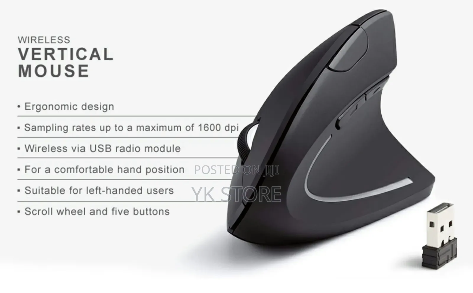 Ergonomic Vertical Mouse