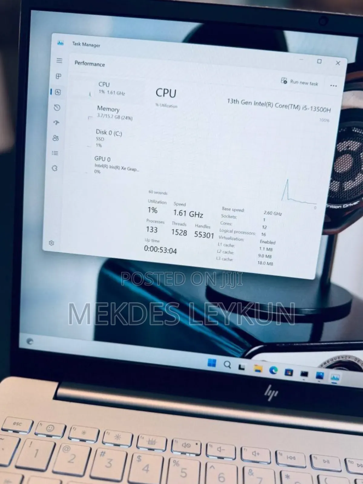 New Laptop HP Pavilion 15 16GB Intel Core I5 SSD 512GB