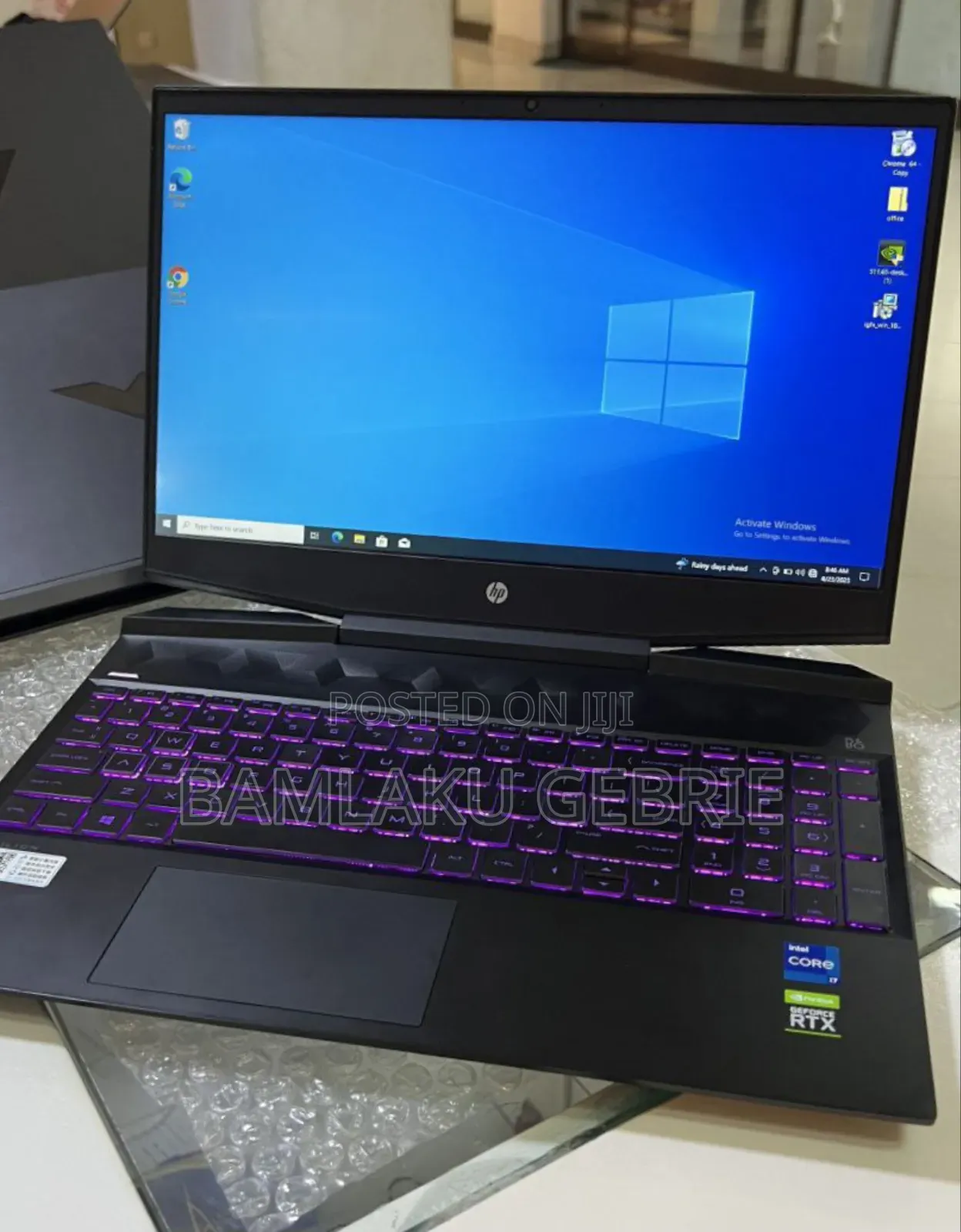 New Laptop HP Pavilion Power 15 16GB Intel Core I7 SSD 512GB
