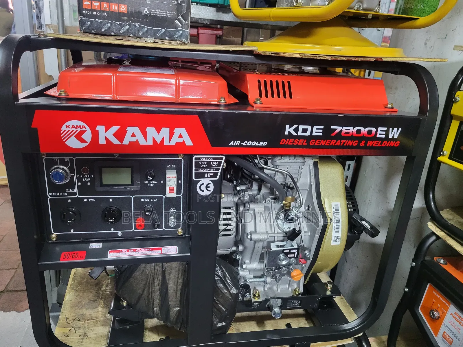 Kama Welding Generator Kde 7800ew 5.5kw