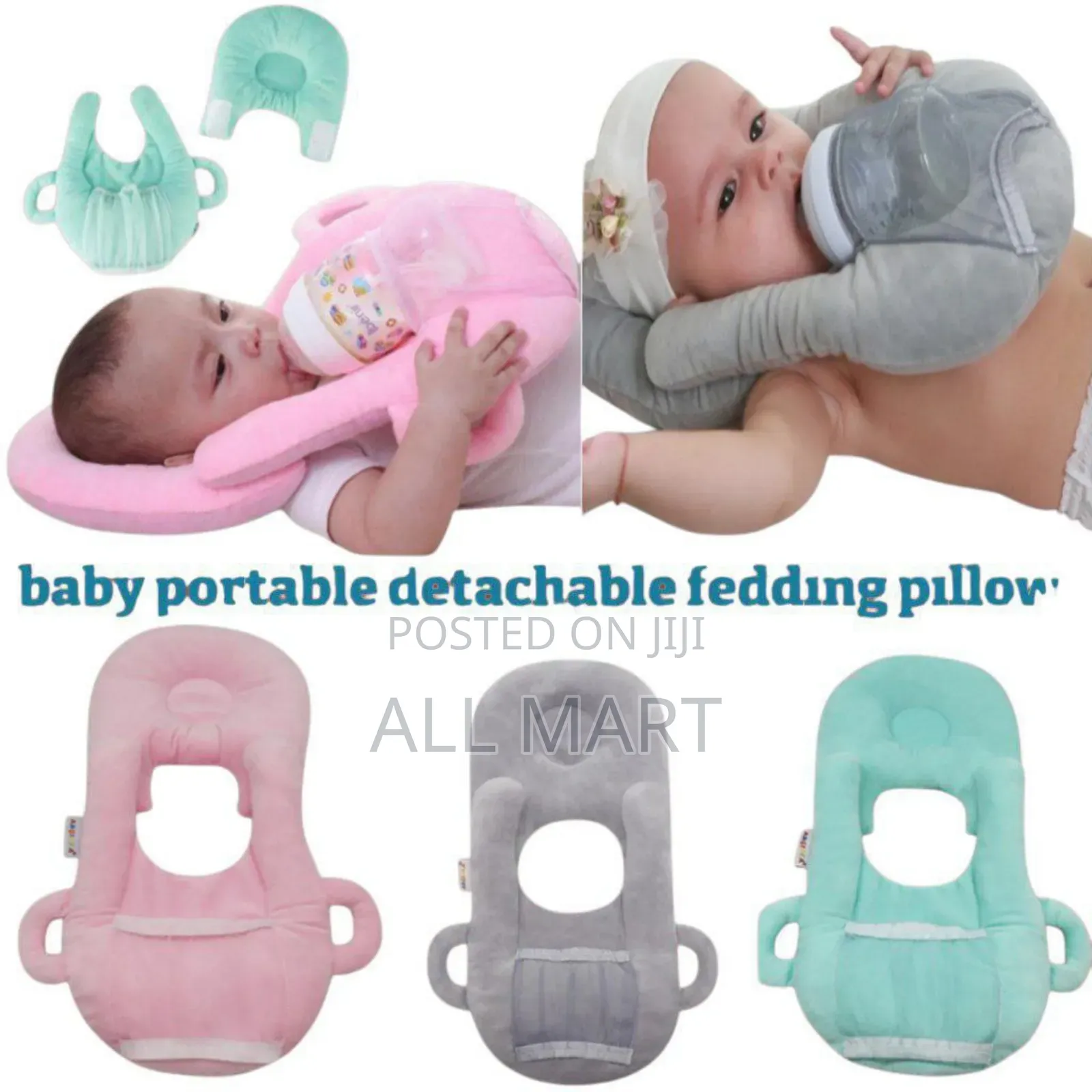 Baby Portable Detachable Fedding Pillow
