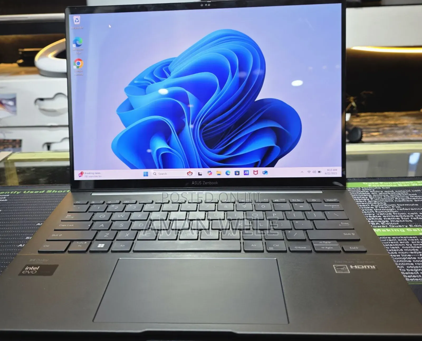 New Laptop Asus ZenBook 13 UX331UN 8GB Intel Core Ultra 5 SSD 512GB