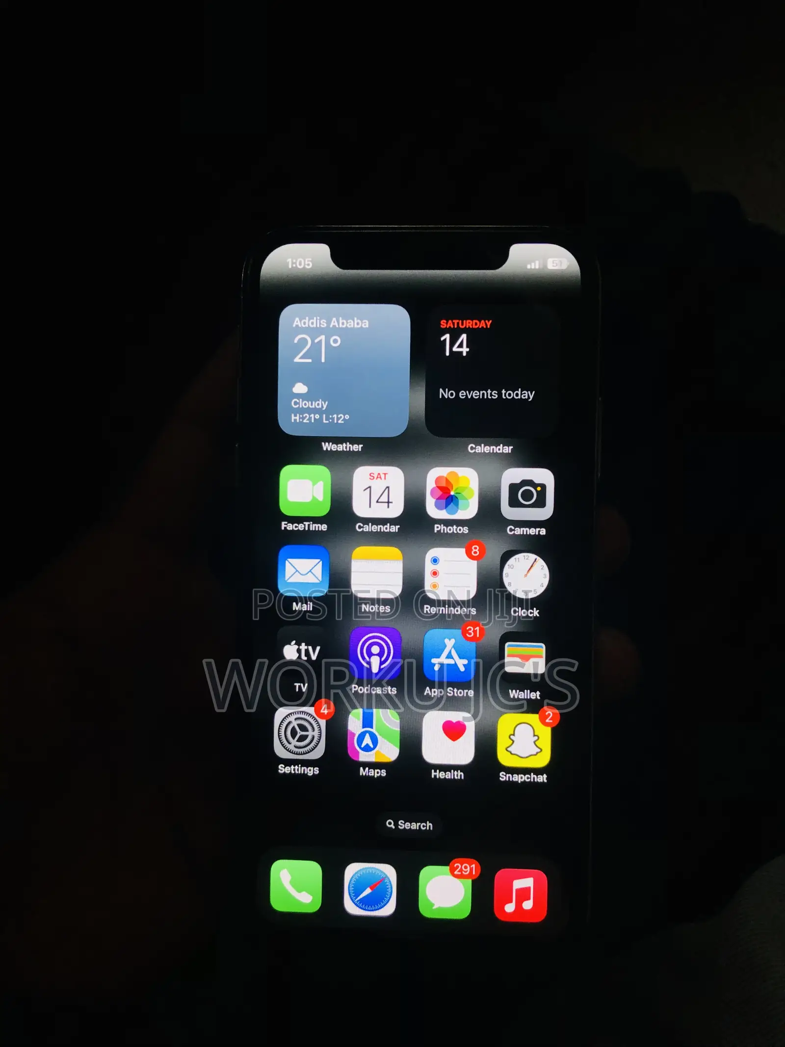 Apple iPhone X 256 GB White