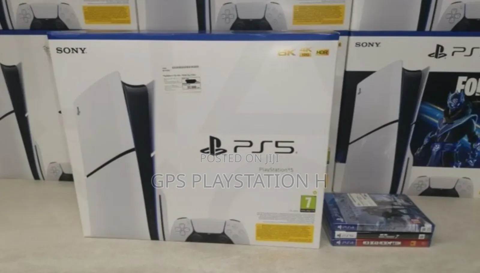 Playstation 5 Slim ያልተከፈተ