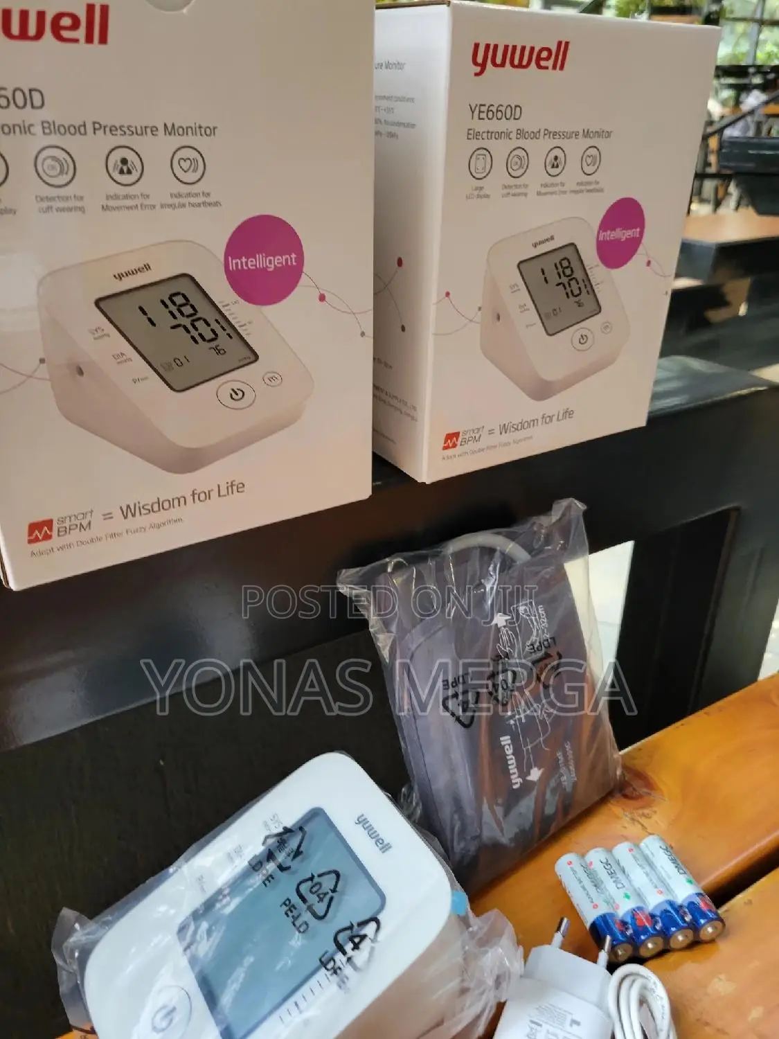 Blood Pressure Monitor太፭bp Monitoring肉፰electric Bp Kit's Boxed
