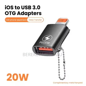 Usb 3.0 To Lightning Adapter Otg For iPhone iPad Tablet Otg