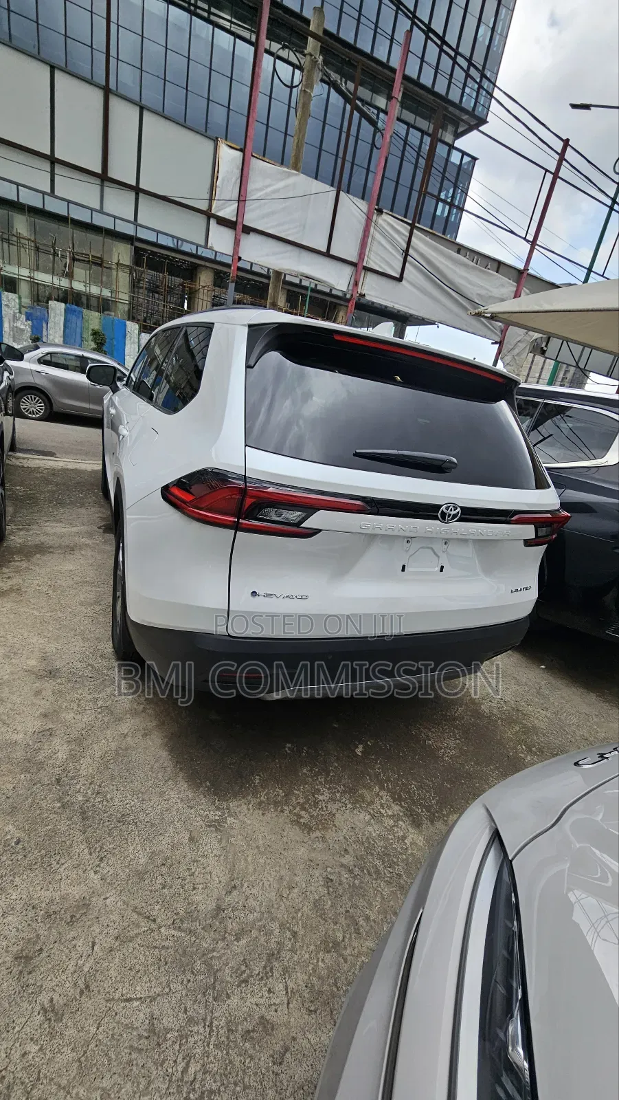 New Toyota Highlander Limited 2025 White