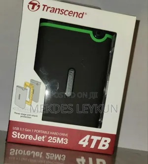 External Hard Disk Drive Brand: Transcend Type: External