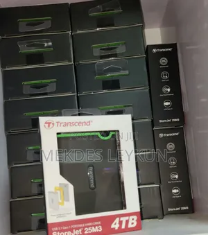 External Hard Disk Drive Brand: Transcend Type: External