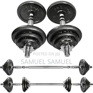 Photo - ዳምፔል ወይም ክብደት መጨመሪያ መቴሪያሎች